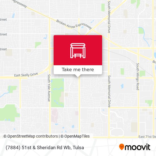 Mapa de (7884) 51st & Sheridan Rd Wb