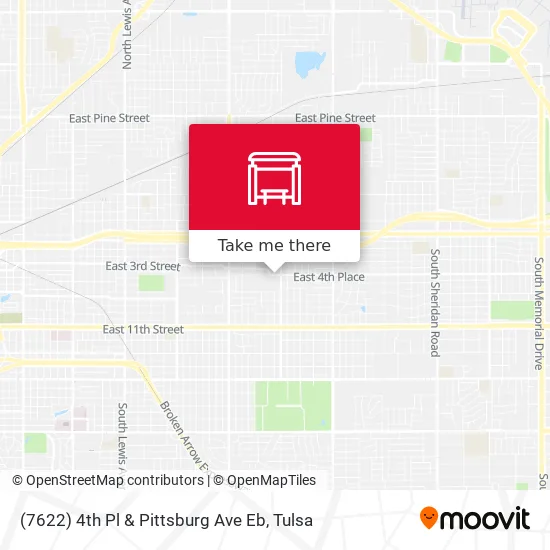 Mapa de (7622) 4th Pl & Pittsburg Ave Eb