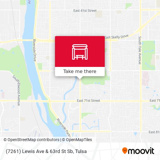 Mapa de (7261) Lewis Ave & 63rd St Sb
