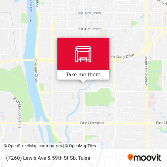 Mapa de (7260) Lewis Ave & 59th St Sb