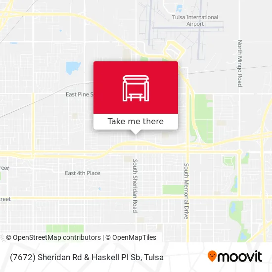 Mapa de (7672) Sheridan Rd & Haskell Pl Sb