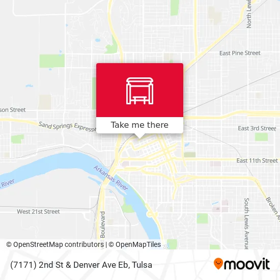 Mapa de (7171) 2nd St & Denver Ave Eb