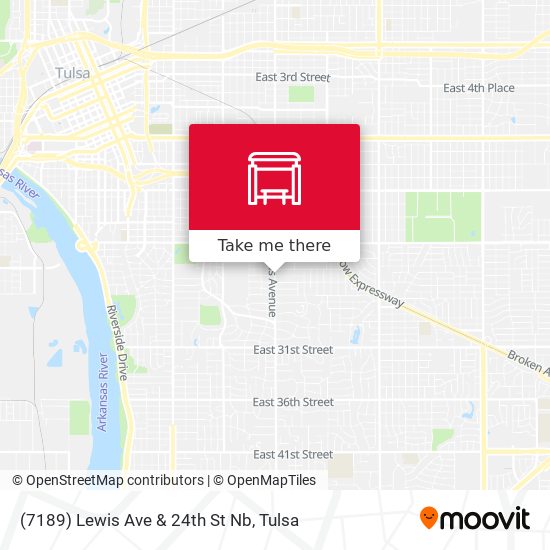 (7189) Lewis Ave & 24th St Nb map