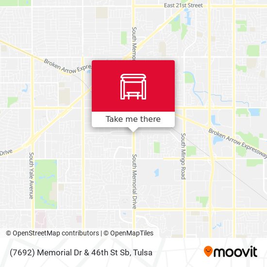 Mapa de (7692) Memorial Dr & 46th St Sb