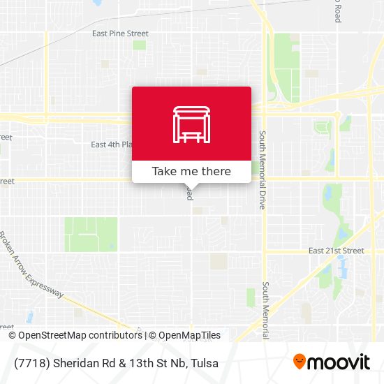 (7718) Sheridan Rd & 13th St Nb map