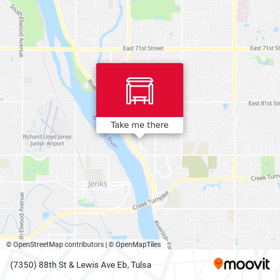 Mapa de (7350) 88th St & Lewis Ave Eb