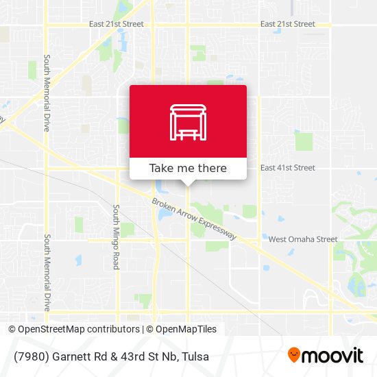 (7980) Garnett Rd & 43rd St Nb map