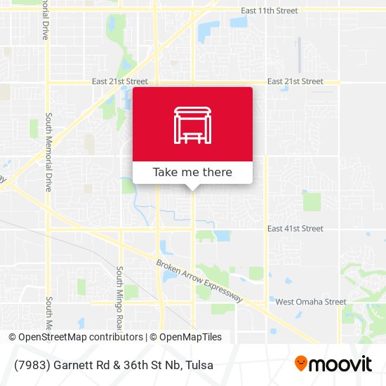 Mapa de (7983) Garnett Rd & 36th St Nb