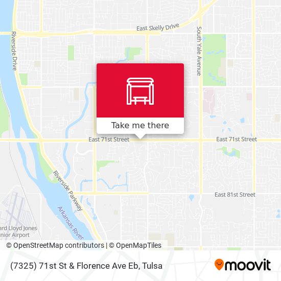 (7325) 71st St & Florence Ave Eb map