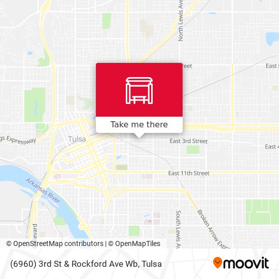 (6960) 3rd St & Rockford Ave Wb map