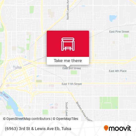 Mapa de (6963) 3rd St & Lewis Ave Eb