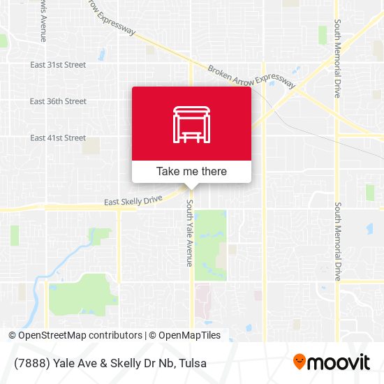 (7888) Yale Ave & Skelly Dr Nb map