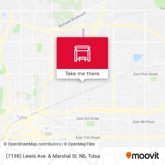 (7198) Lewis Ave. & Marshal St. Nb map