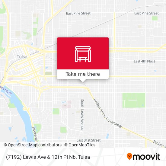 (7192) Lewis Ave & 12th Pl Nb map