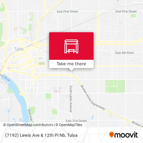 Mapa de (7192) Lewis Ave & 12th Pl Nb