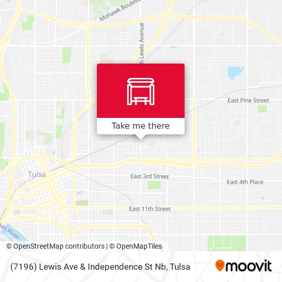 Mapa de (7196) Lewis Ave & Independence St Nb