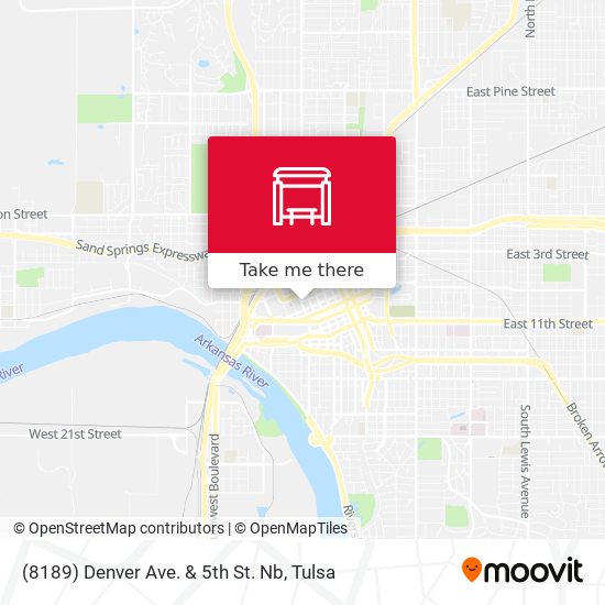 (8189) Denver Ave. & 5th St. Nb map