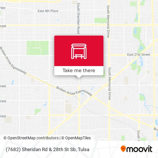 (7682) Sheridan Rd & 28th St Sb map