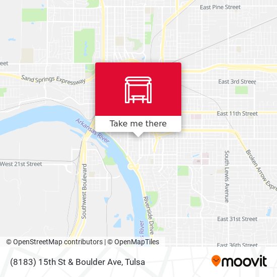 Mapa de (8183) 15th St & Boulder Ave