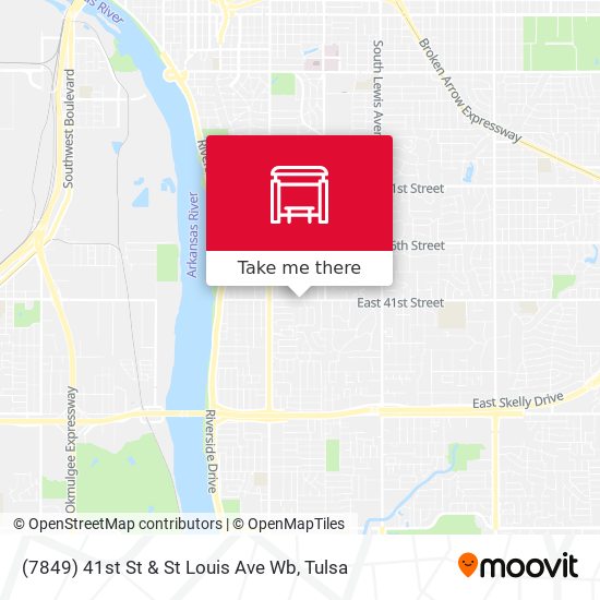 Mapa de (7849) 41st St & St Louis Ave Wb