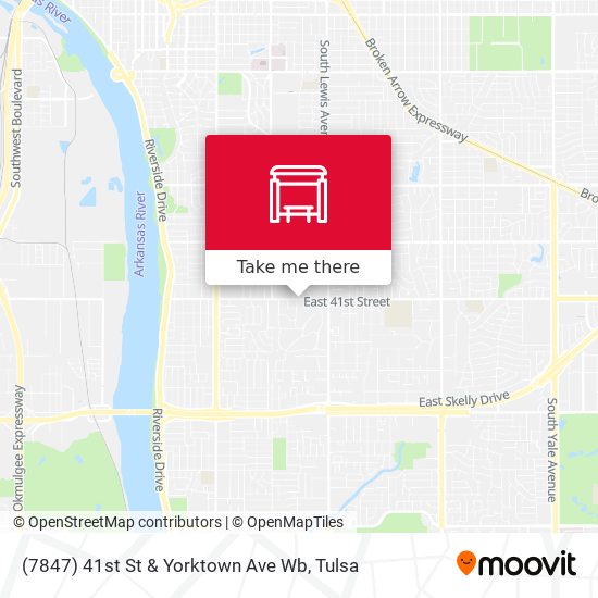 Mapa de (7847) 41st St & Yorktown Ave Wb