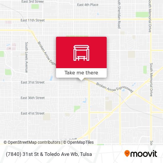 (7840) 31st St & Toledo Ave Wb map