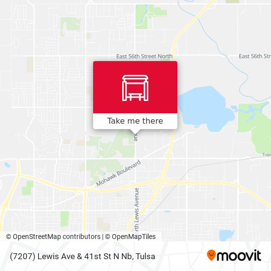 Mapa de (7207) Lewis Ave & 41st St N Nb