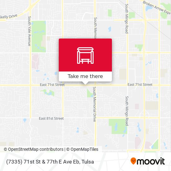 (7335) 71st St & 77th E Ave Eb map