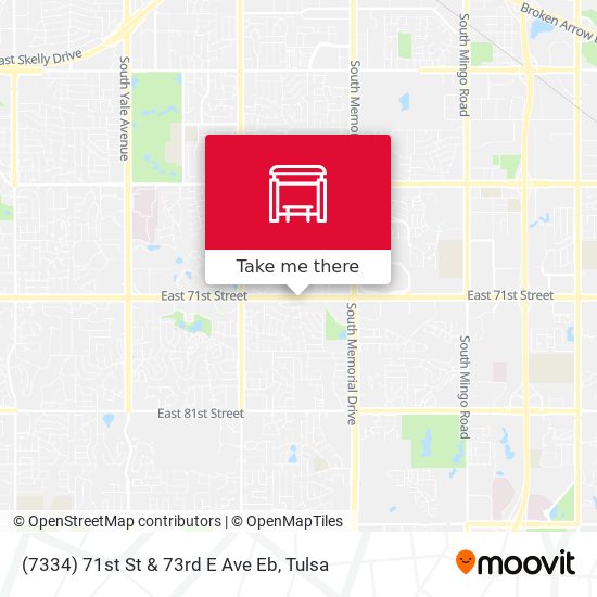 Mapa de (7334) 71st St & 73rd E Ave Eb