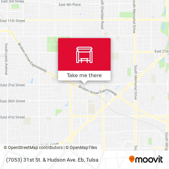 Mapa de (7053) 31st St. & Hudson Ave. Eb