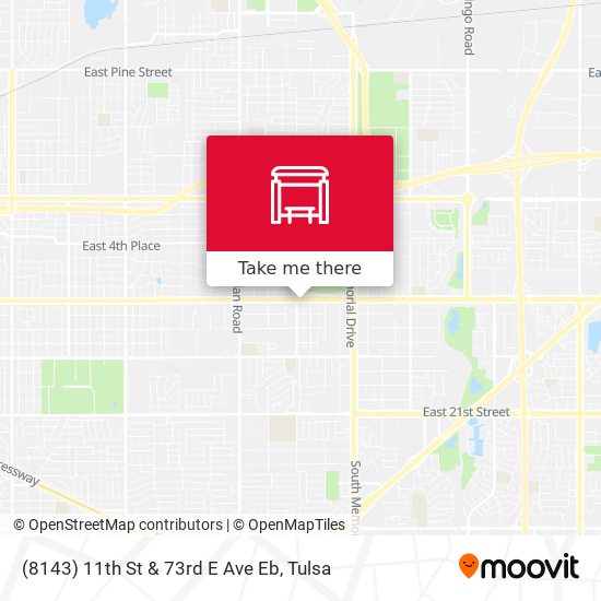 (8143) 11th St & 73rd E Ave Eb map