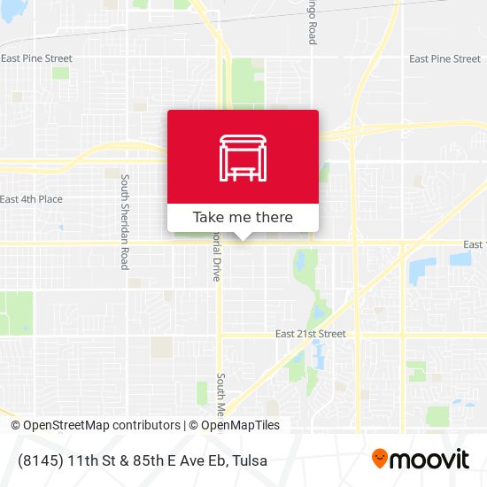 (8145) 11th St & 85th E Ave Eb map