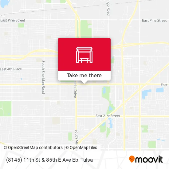 Mapa de (8145) 11th St & 85th E Ave Eb