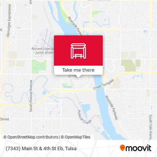 Mapa de (7343) Main St & 4th St Eb