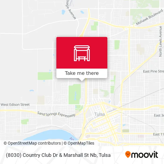 Mapa de (8030) Country Club Dr & Marshall St Nb