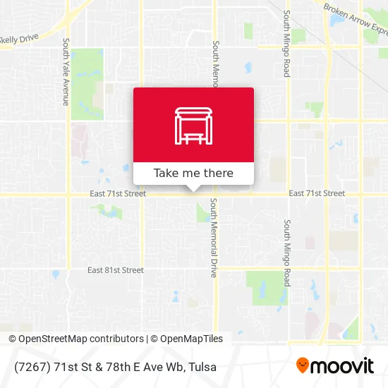 Mapa de (7267) 71st St & 78th E Ave Wb