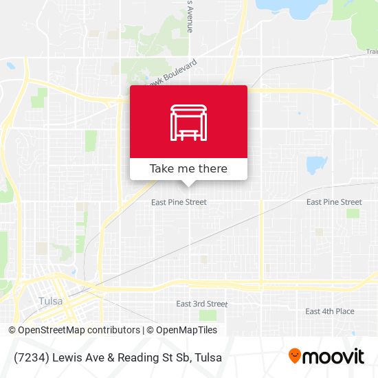 Mapa de (7234) Lewis Ave & Reading St Sb