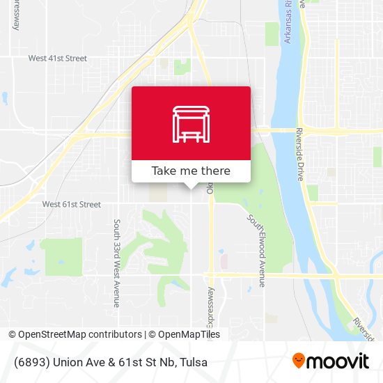 (6893) Union Ave & 61st St Nb map
