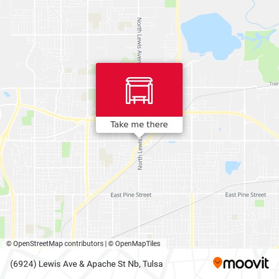 (6924) Lewis Ave & Apache St Nb map