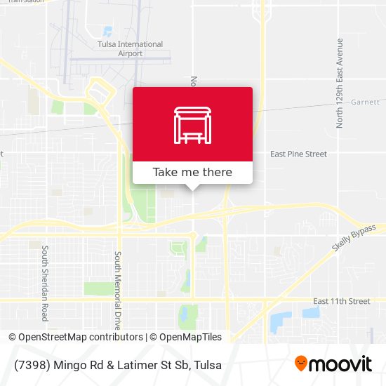 (7398) Mingo Rd & Latimer St Sb map