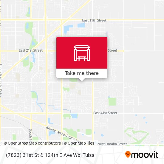 Mapa de (7823) 31st St & 124th E Ave Wb
