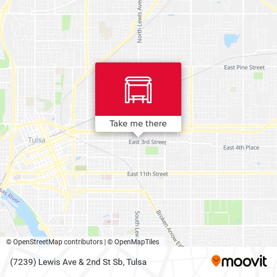 Mapa de (7239) Lewis Ave & 2nd St Sb