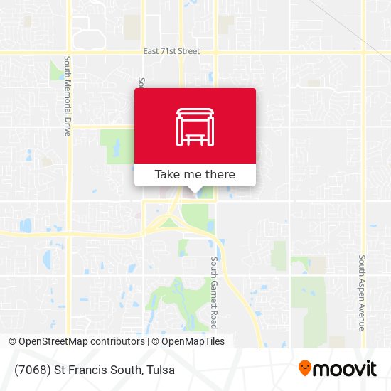 (7068) St Francis South map