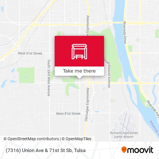 Mapa de (7316) Union Ave & 71st St Sb