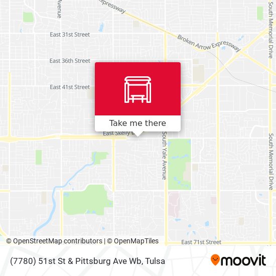 (7780) 51st St & Pittsburg Ave Wb map