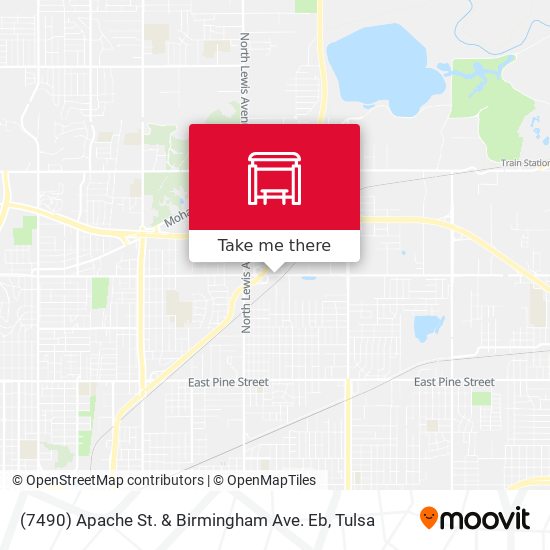 (7490) Apache St. & Birmingham Ave. Eb map