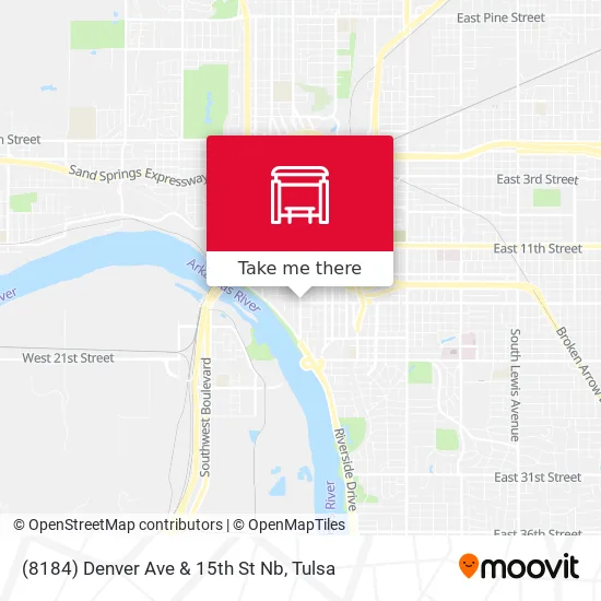 Mapa de (8184) Denver Ave & 15th St Nb