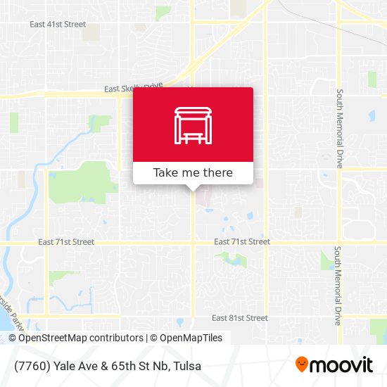 Mapa de (7760) Yale Ave & 65th St Nb