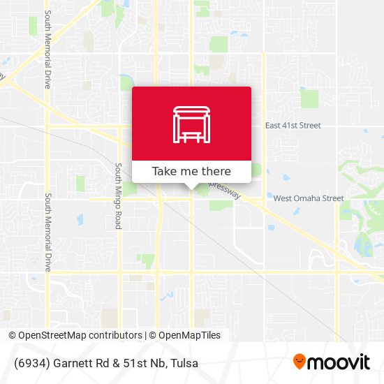 (6934) Garnett Rd & 51st Nb map