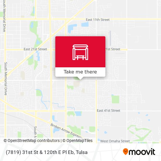 Mapa de (7819) 31st St & 120th E Pl Eb